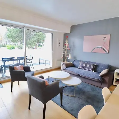Bel Apt 6 Pers, 2 Chambres Avec Balcon Et Parking Le Touquet Exterior photo