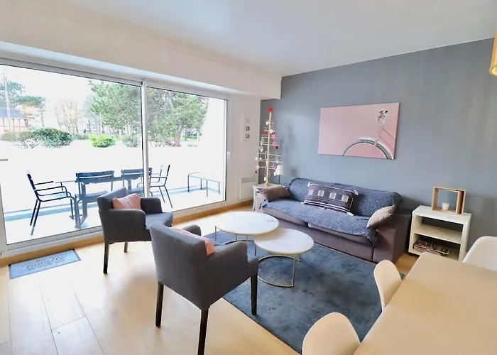 Bel Apt 6 Pers, 2 Chambres Avec Balcon Et Parking